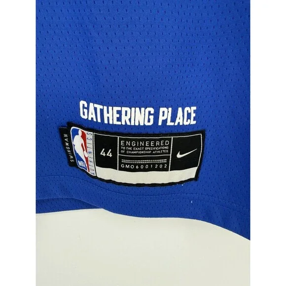 mens nike milwaukee bucks Swingman Screen Print size M 44 (CN1743 408) Giannis - Picture 2 of 8